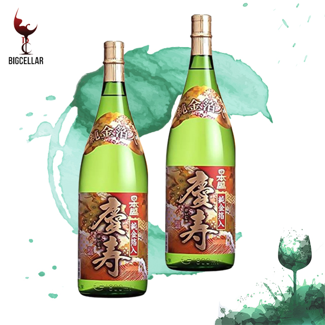 Rượu Sake vảy vàng Kimpaku